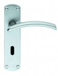 Serozzetta Door Handles SZC031CP Tres Lever Lock Polished Chrome 22.43