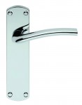 Serozzetta Door Handles SZC042CP Cuatro Lever Latch Polished Chrome 17.28