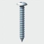 Self Tapping Screws Flange Head Pozi Z/P 1/2\" x 8s Box of 1000 16.99