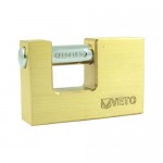 Brass Shutter Padlock Timco 75mm RP75 22.20