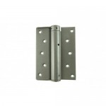 D&E 125mm Compact Single Action Spring Hinges Silver per pair 31.58