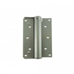 D&E 150mm Compact Single Action Spring Hinges Silver per pair 45.41