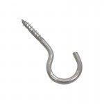 Stainless Steel Screw Hook 55mm x 3.7mm 0.31