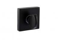 Status Bathroom Turn & Release on Square Rose Matt Black S4WCSMB 14.66