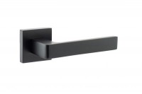 Door Handles Status Montana Lever on Square Rose Matt Black S40SMB 25.90