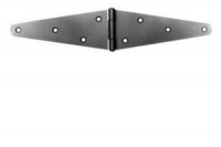 124L 200mm Light Strap Hinge Z/P per Pair 10.40