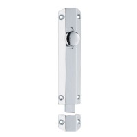 Surface Door Bolt AQ81CP 100mm Polished Chrome 14.02
