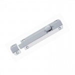 Surface Door Bolt AQ81SC 100mm Satin Chrome 14.02