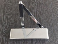 Synergy Door Closer S150 Size 2 - 4 with Semi Radius Cover Polished Stainless Steel 57.85