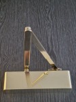 Synergy Door Closer S300 Size 2 - 4 with Semi Radius Cover Polished Brass 90.65