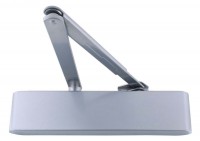 Synergy Door Closer S300 Size 2 - 4 with Semi Radius Cover Silver 63.38