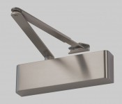 Synergy Door Closer S900 Size 2 - 6 with Backcheck Semi Radius Cover Silver 130.78