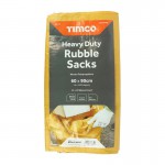 Timco Heavy Duty Rubble Sacks 60cm x 90cm Pack of 10 6.45