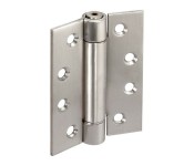 Toilet Cubicle Adjustable Spring Hinge 4\" x 3\" T122S Satin Stainless Single 10.30