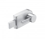 Toilet Cubicle Door Lock with Indicator T201PL Left Hand Polished Stainless Steel 57.10