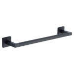 Towel Bar Rail 450mm Bathroom Accessory Marcus Chelsea Matt Black 26.66