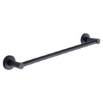 Towel Bar Rail 450mm Bathroom Accessory Marcus Oxford Matt Black 19.61