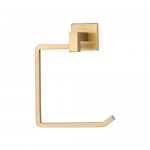 Towel Ring Bathroom Accessory Marcus Chelsea Satin Brass 20.64