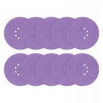 Trend Zirconium Random Orbital Sanding Discs 125mm x 40Grit Pack of 10 AB/125/40Z 7.83