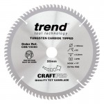 Trend Circular Saw Blade CSB/16080 Craft Pro TCT 160mm 80T 20mm 40.52