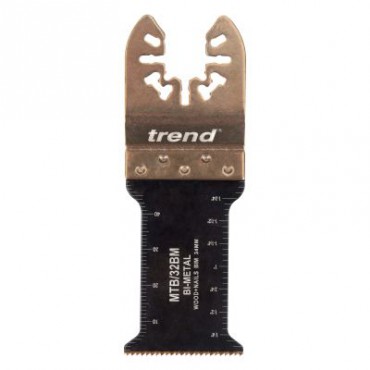 Trend MTB/32BM Multi Tool Blades 34X50MM BIM 5 Pack Fine Undercut