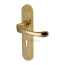 Marcus V6050-PB Gloucester Lever Lock Door Handles Polished Brass - £32.36 INC VAT