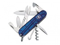 Victorinox Swiss Army Knife Climber Translucent Blue 34.05