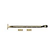 Polished Brass Casement Stays