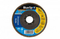 Zirconium Flap Disc 115mm 80 Grit BlueSpot 19695 2.04