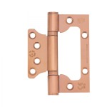 Zoo Hardware Grade 11 Flush Hinges ZHSSFH-243S-PVDBZ PVD Bronze Pair 6.52