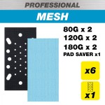 TREND AB/THD/M7/P PRO 93X185 THD SANDPAD 80/120/180/PS 7PK �25.18