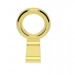 Carlisle Brass AQ40 Rim Cylinder Pull Polished Brass 8.52