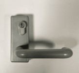 Outside Access Panic Locking Lever Handle Arrone AR885L-SE Silver 96.68