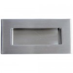 Flush Handle Rectangular Secret Fix 102mm x 50mm Satin Stainless Steel 16.00