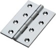 Polished Chrome Washered Butt Hinges
