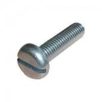  M5 x 50mm Machine Screw  Z/P PAN Pack of 10 1.54